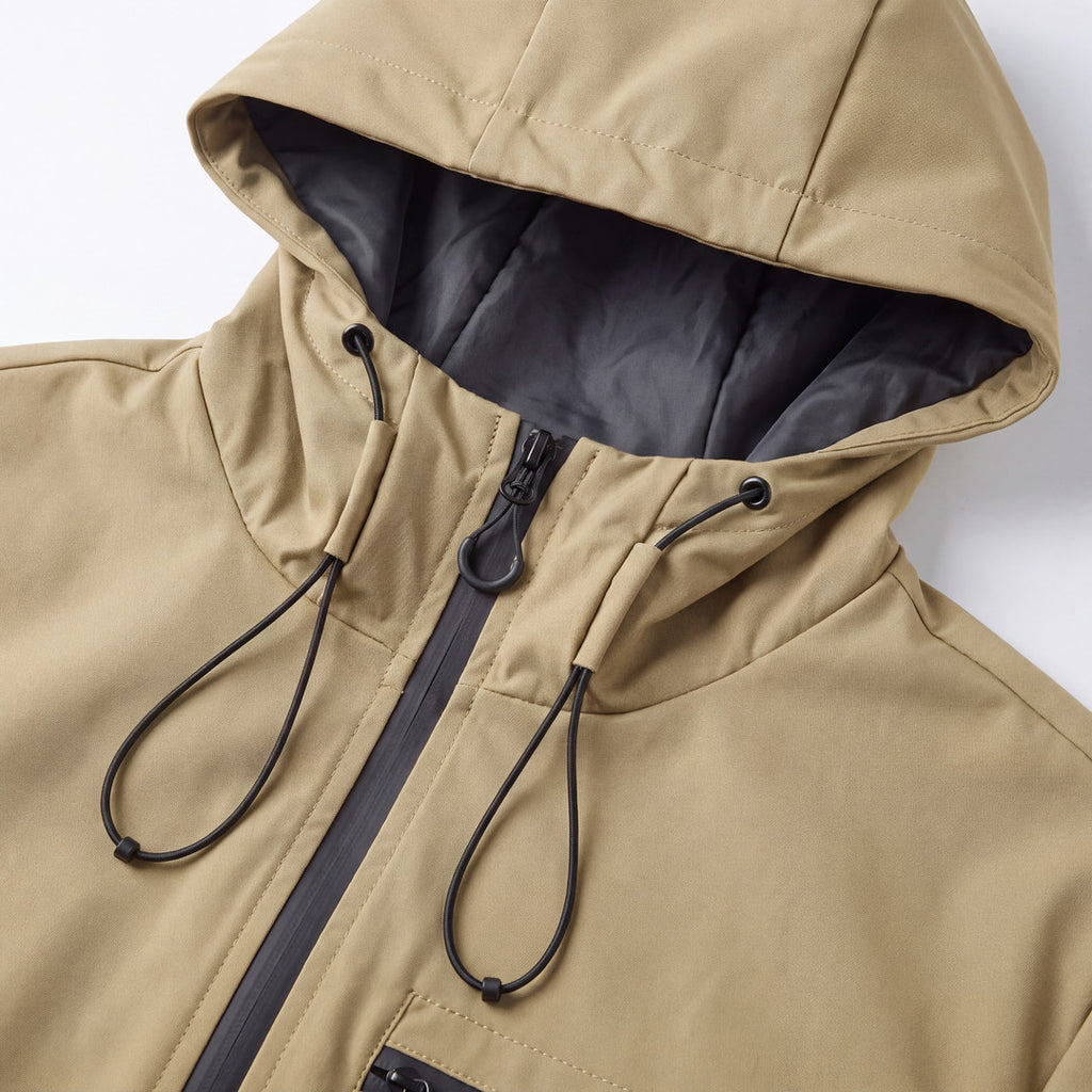 Aero Wind Jacket huva med foder och dragsko