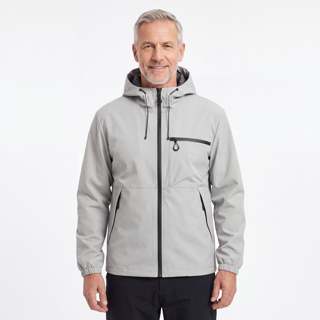 Aero Wind Jacket herr i ljusgrå
