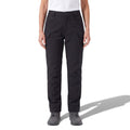 OUTDOORS NORDIC black utility fleece pants with multiple cargo pockets and a durable, windproof stretch fabric.