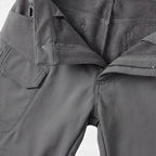OUTDOORS NORDIC grey utility fleece pants with waterproof stretch fabric and multiple cargo pockets