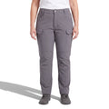 OUTDOORS NORDIC grey fleece-lined utility pants with multiple cargo pockets and a comfortable, flexible fit.