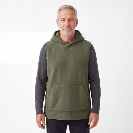 Sherpa Hoodie Vest