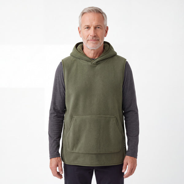 Sherpa Hoodie Vest