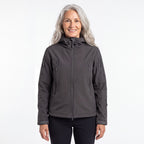 Utility Softshell Jacket dam i grå