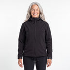 Utility Softshell Jacket dam i svart