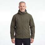 Utility Softshell Jacket herr i armégrön