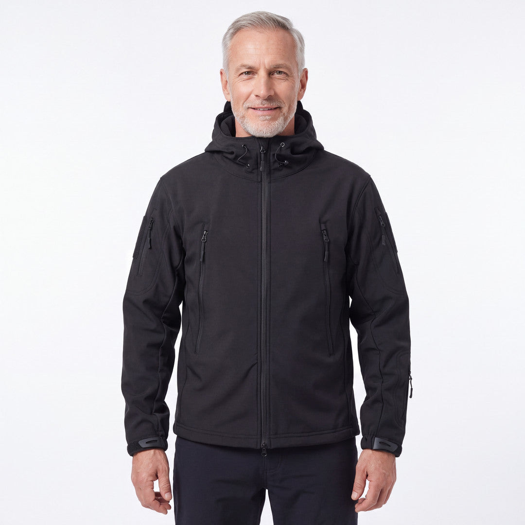Utility Softshell Jacket herr i svart